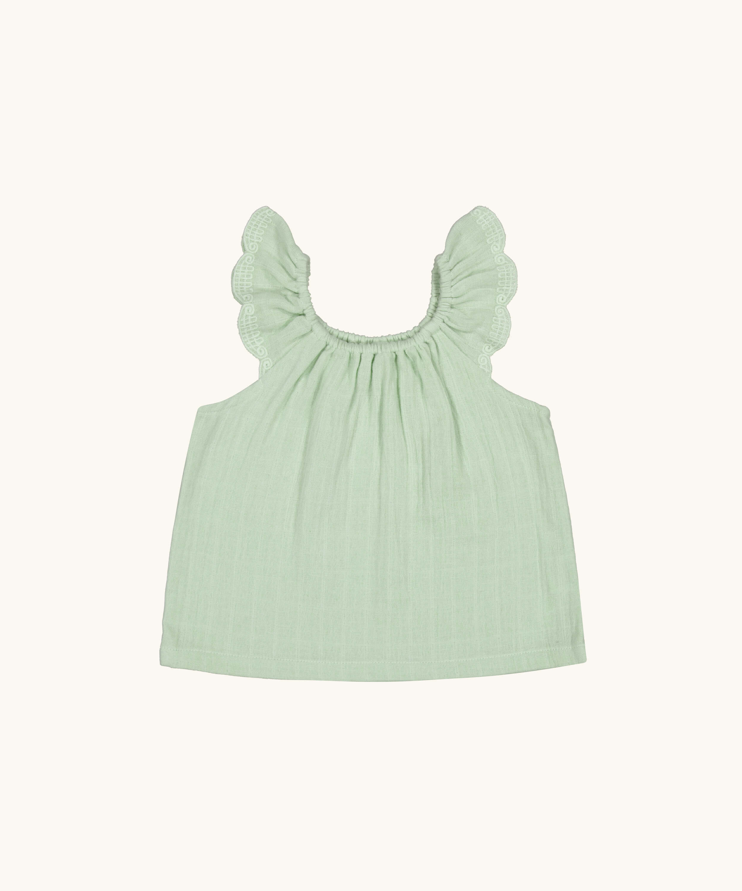 Organic Cotton Gemma Blouse - Sage