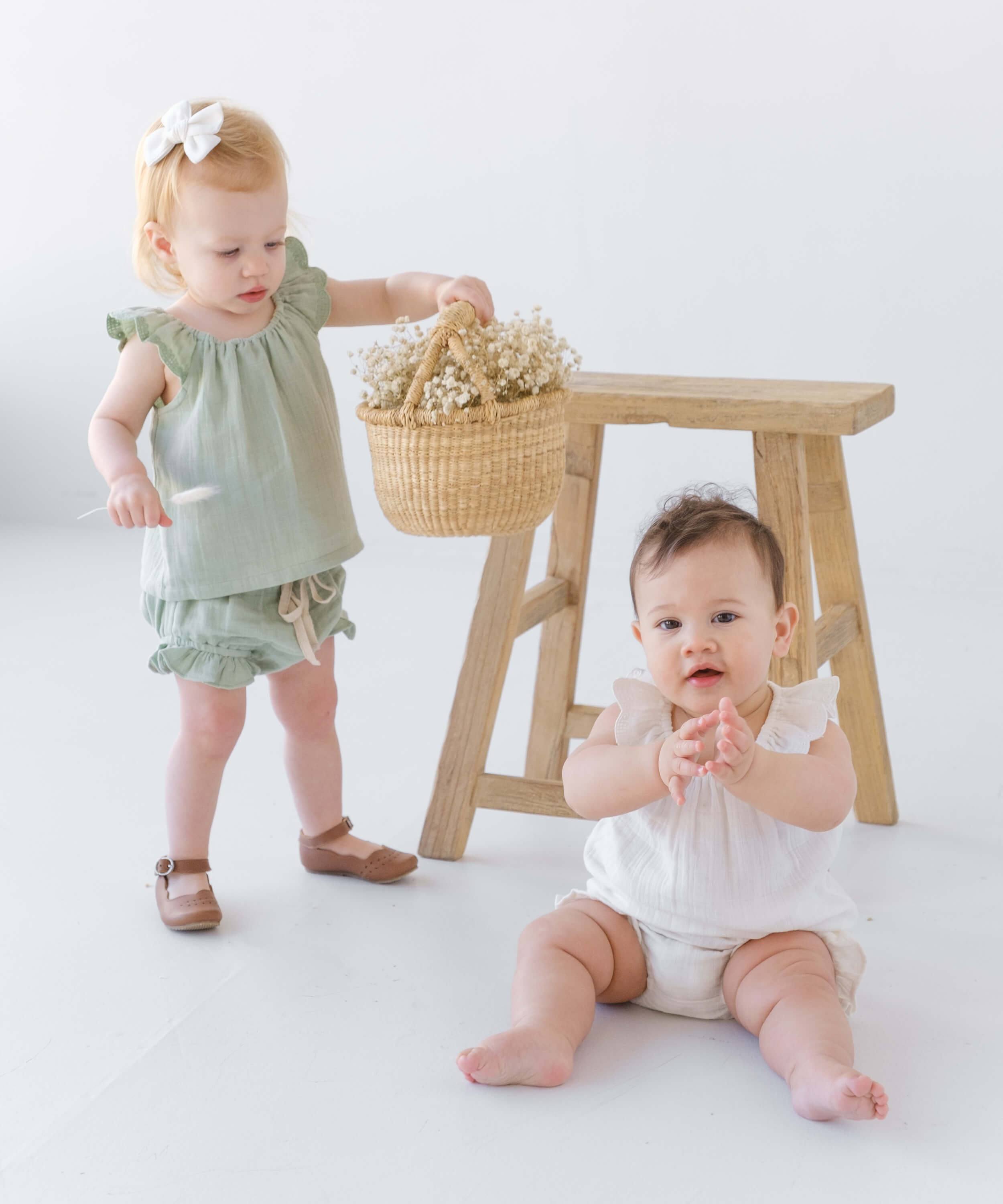 Organic Cotton Vivie Bloomers - White