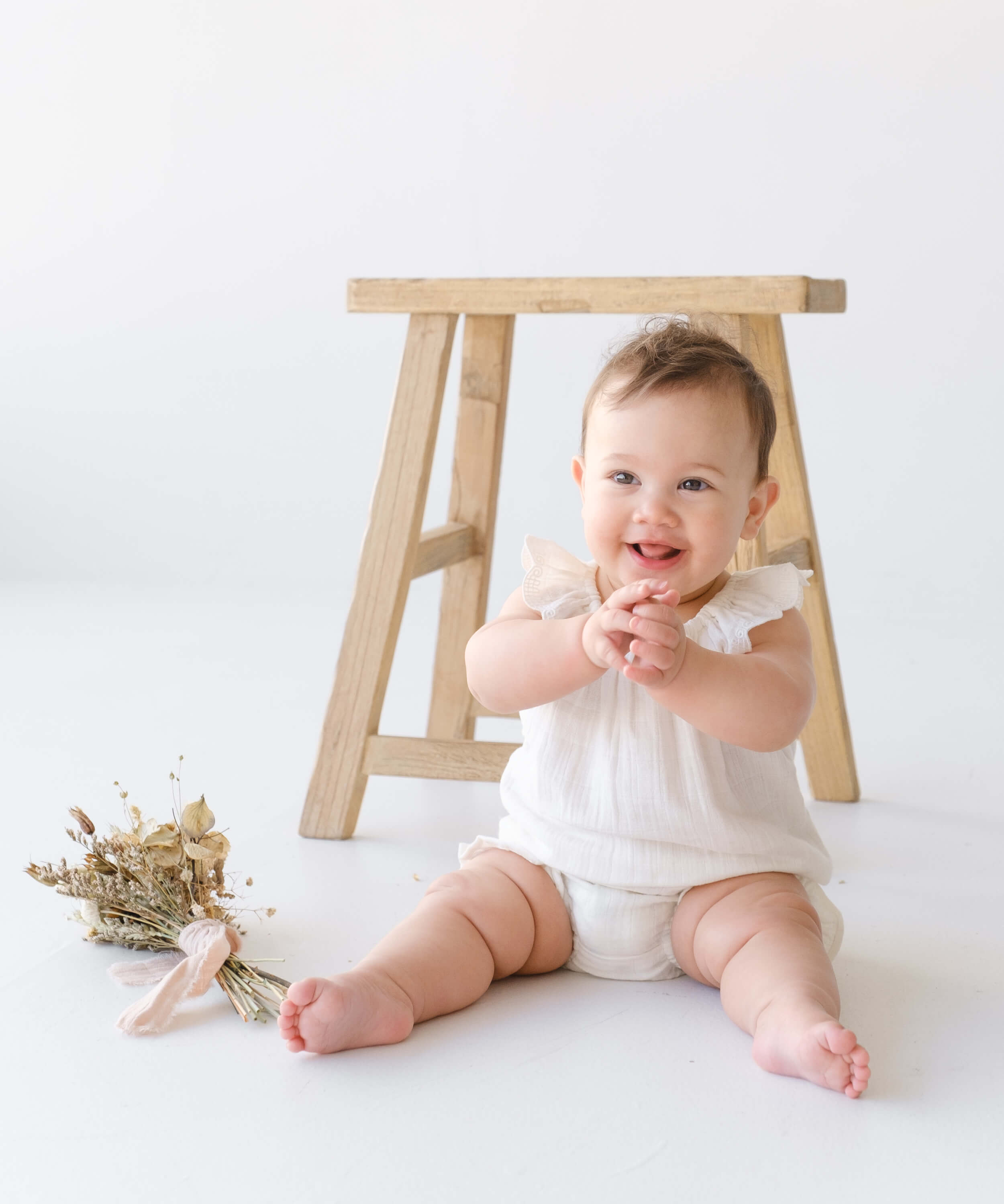 Organic Cotton Vivie Bloomers - White